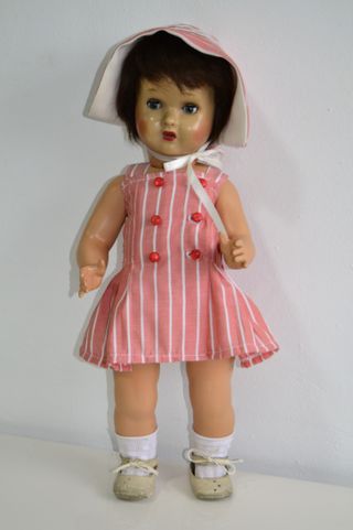 Muñeca Mariquita Pérez Andadora Años 50