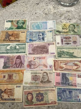 Collezione Banconote Vari Paesi