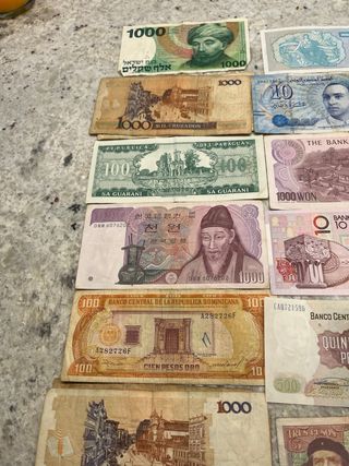 Collezione Banconote Vari Paesi