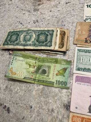 Collezione Banconote Vari Paesi