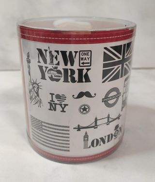 Sellos STAMPO TEXTILE - NY y Londres - Aladine