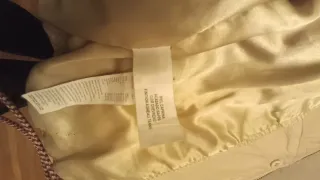 Cazadora de piel beige