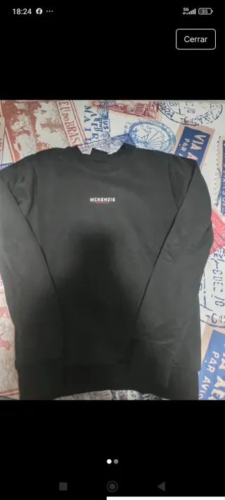 Sudadera McKenzie Negra