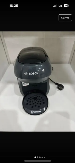Cafetera de cápsulas Bosch Tassimo
