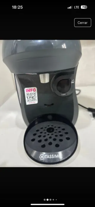 Cafetera de cápsulas Bosch Tassimo