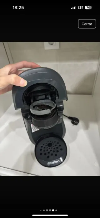 Cafetera de cápsulas Bosch Tassimo