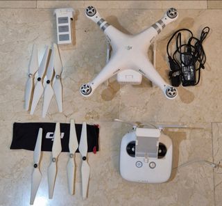 Dron DJI Phantom 3 advanced Blanco