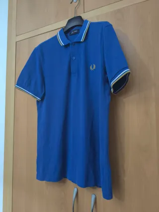 Polo Fred Perry Azul Original