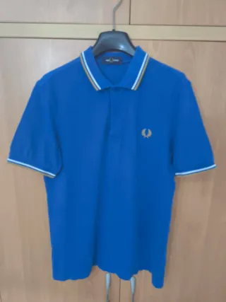 Polo Fred Perry Azul Original