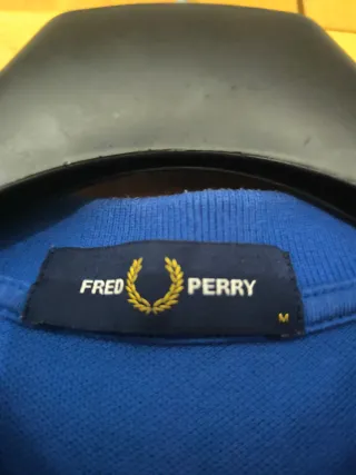 Polo Fred Perry Azul Original