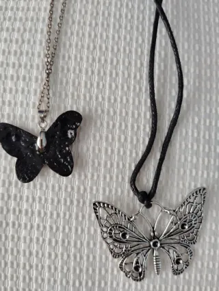 Lote 3 Colgantes Mariposa y Bola