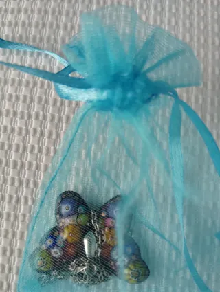 Lote 3 Colgantes Mariposa y Bola