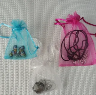 Lote 3 Colgantes Mariposa y Bola