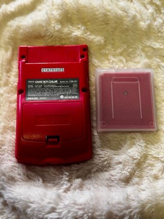 Nintendo Game Boy Color + Pokémon Rojo