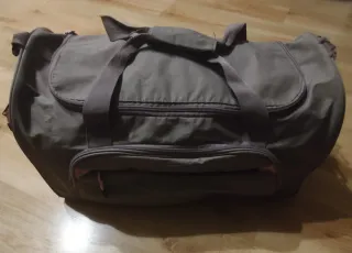 Bolsa Deportiva Gris-Rosa