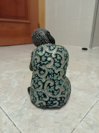 Figura Buda Sentado Decorativa