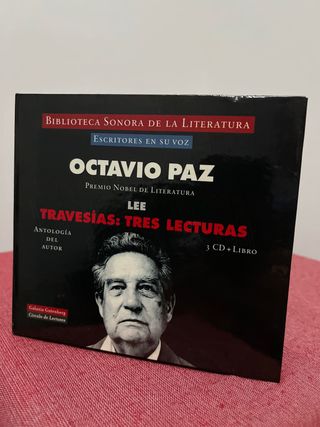 Octavio Paz: Travesías 3 CD + Libro