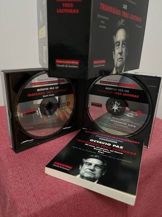 Octavio Paz: Travesías 3 CD + Libro