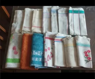 Lote trapos cocina variados usados