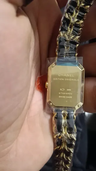 Reloj Chanel Premier Oro Negro