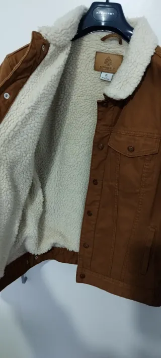 Chaqueta vaquera de borrego