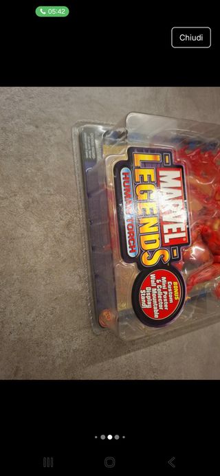 Marvel Legends Series II Human Torch 2002