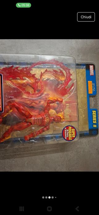 Marvel Legends Series II Human Torch 2002