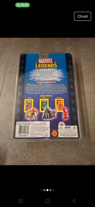 Marvel Legends Series II Human Torch 2002