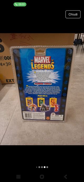 Marvel Legends Series II Human Torch 2002