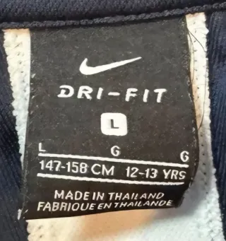 Sudadera Nike Azul Talla L Niño