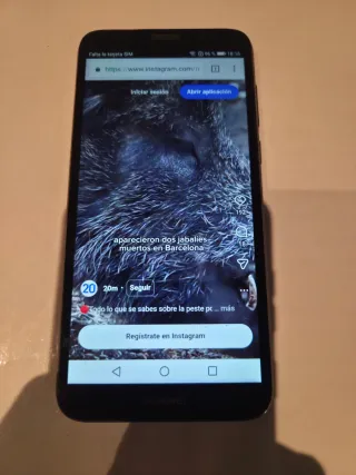 Huawei Y5 Prime (DRA L21) Nero