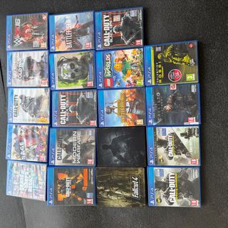 Lote di giochi PS4: Call of Duty, Battlefield, Fallout