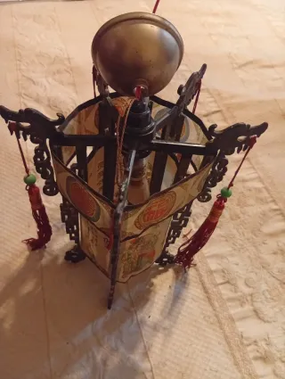 Lampadario orientale vintage