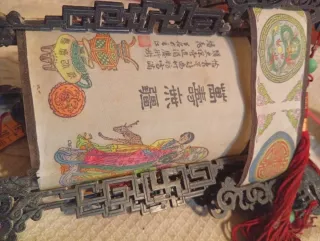 Lampadario orientale vintage