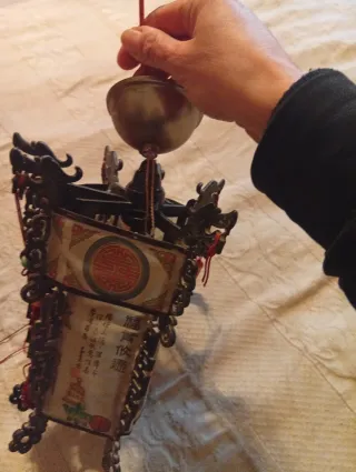 Lampadario orientale vintage