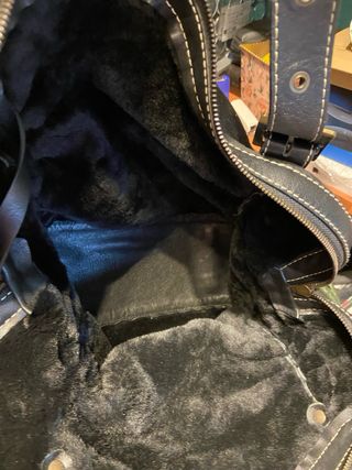 Bolso Tous Negro Piel/Ante