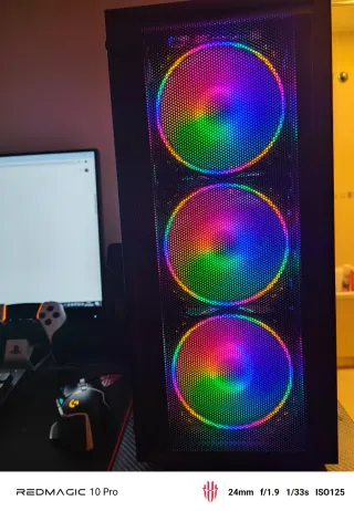 Torre Gaming i9 Cooler Master RGB