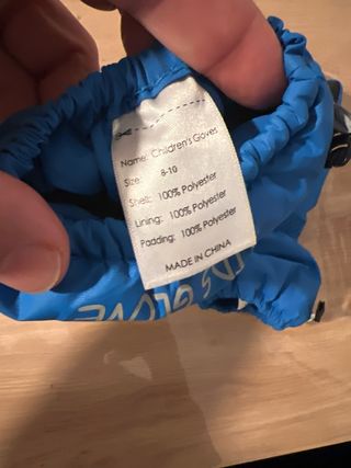 Guantes de Nieve para Niños Azules