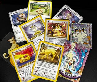 Carte Pokémon Meowth e Persian