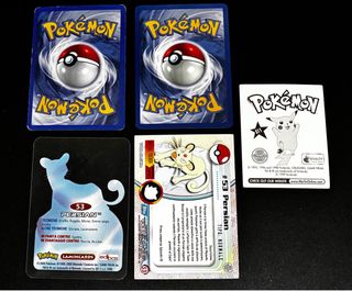 Carte Pokémon Meowth e Persian