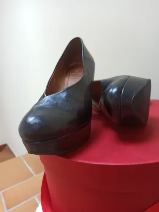 Zapatos de tacón Wonders negros