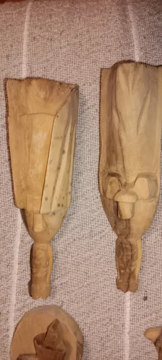 Figuras de madera para Belén