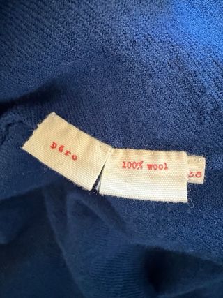 Pèro blusa lana taglia unica