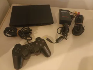 Sony PlayStation 2 Negra Completa
