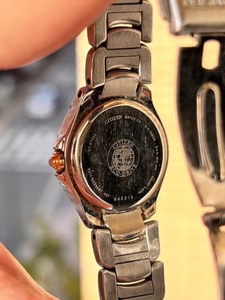 Reloj Citizen Eco-Drive bicolor 80’s/ 90’s