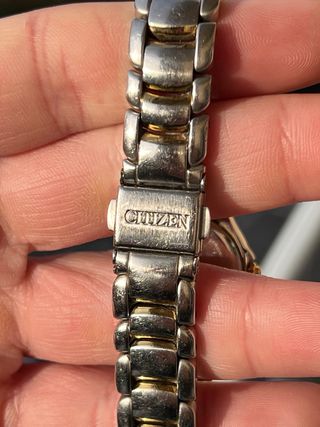 Reloj Citizen Eco-Drive bicolor 80’s/ 90’s