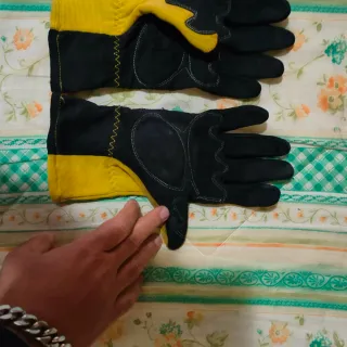 Guanti da Pista MIR Pro Giallo Nero