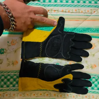 Guanti da Pista MIR Pro Giallo Nero