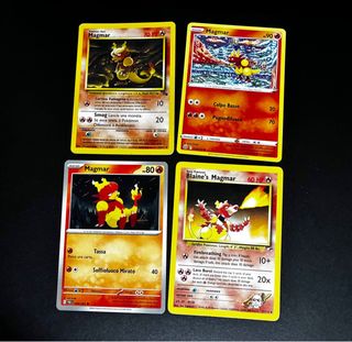 Carte Pokémon Magmar Magby Blaine's Magmar