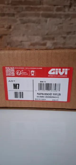 Portamaletas Givi para moto
